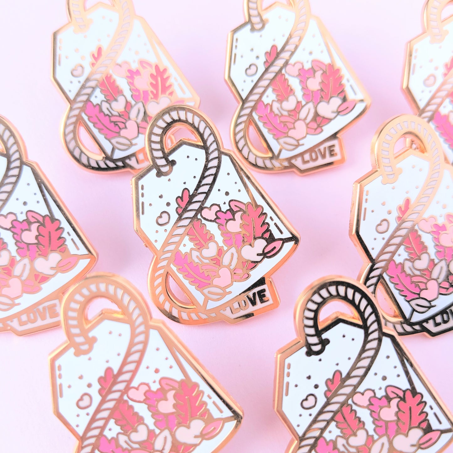 Love Brew—Love Potion Tea Enamel Pin