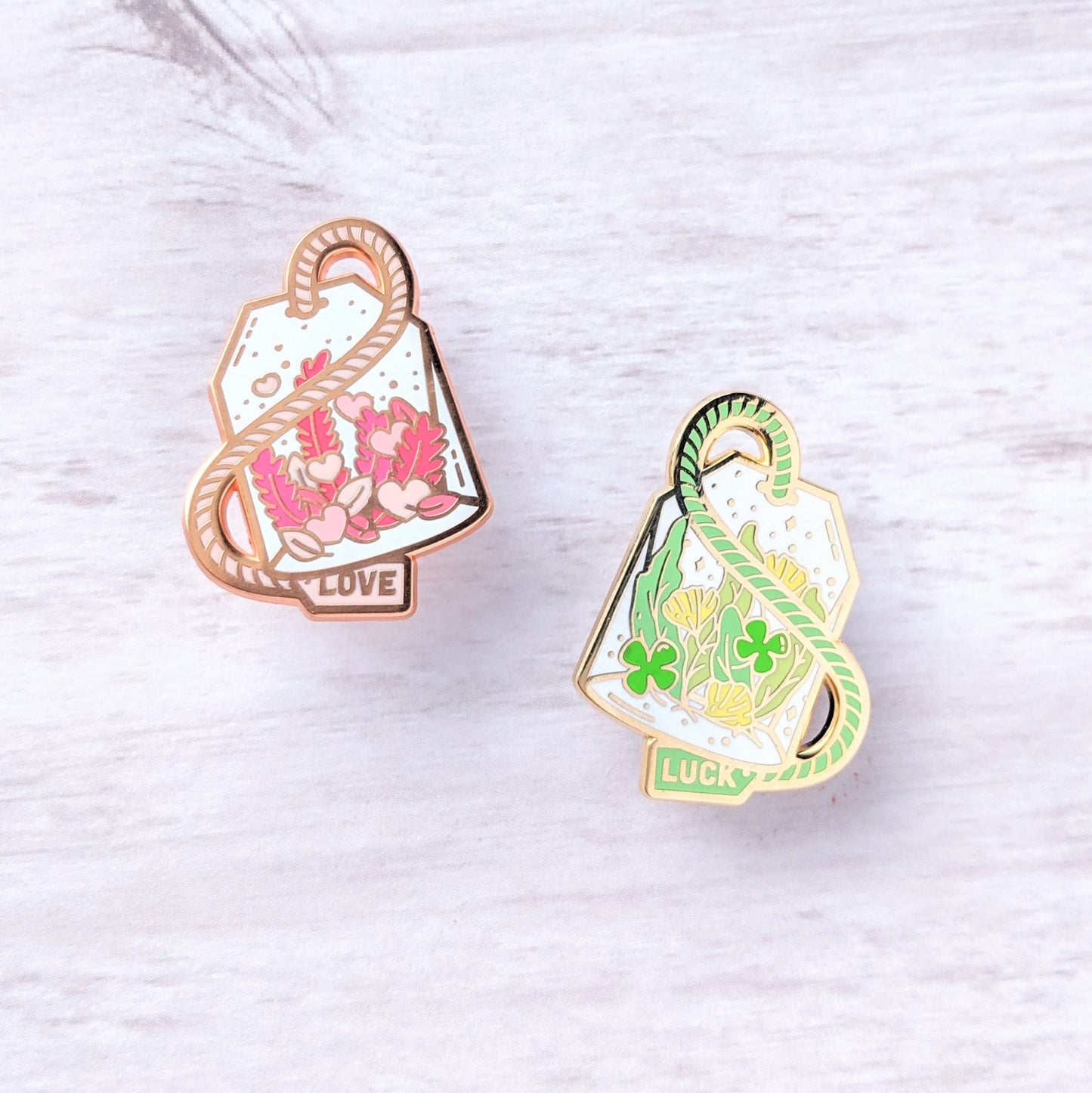 Love Brew—Love Potion Tea Enamel Pin