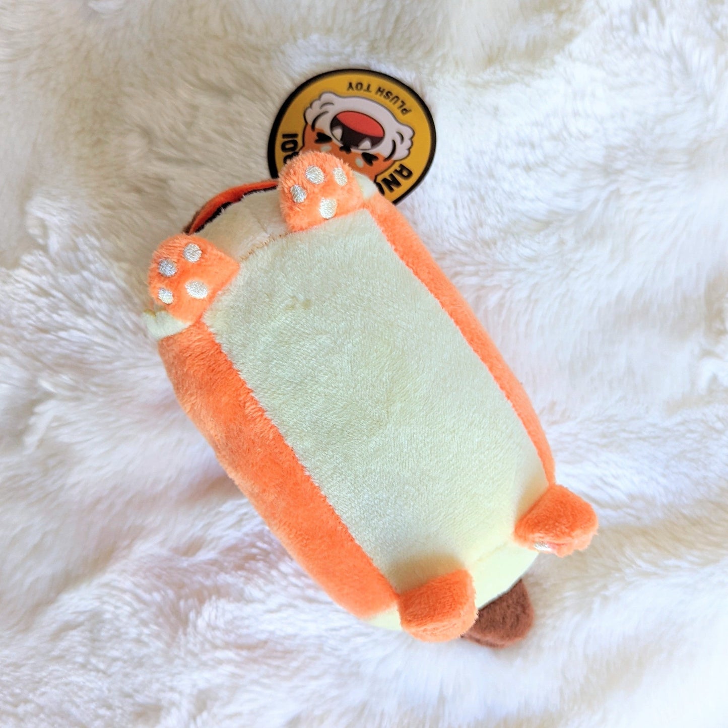 Angy Tiger Boi Keychain Plush