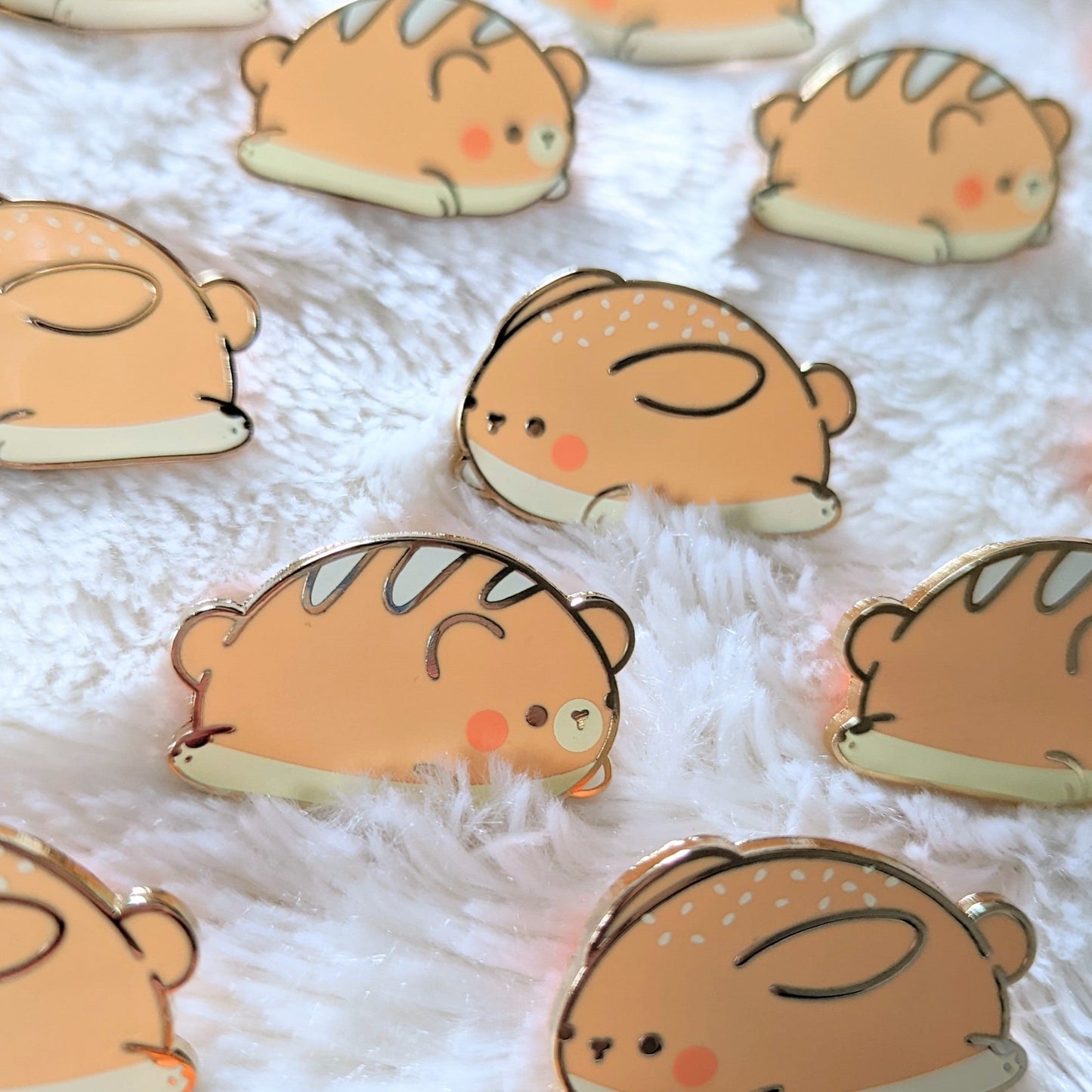Fresh Buns Enamel Pins