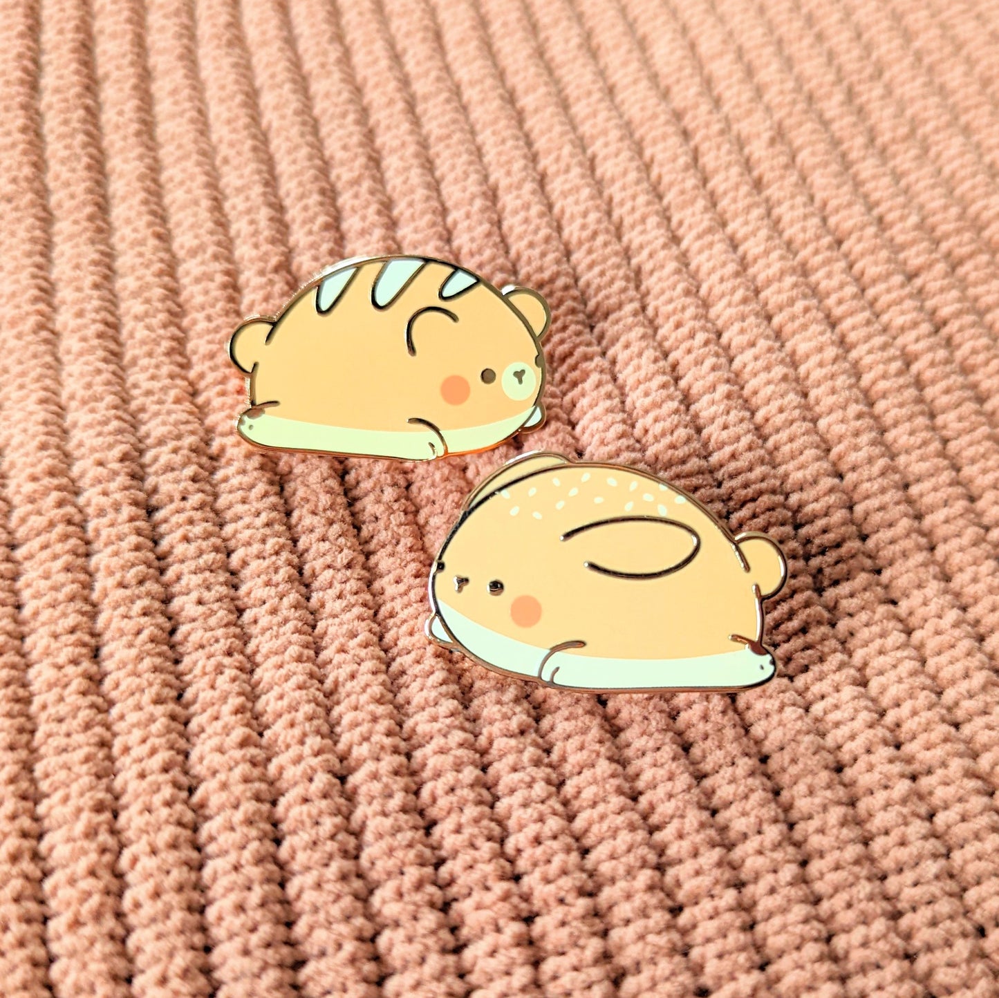 Fresh Buns Enamel Pins