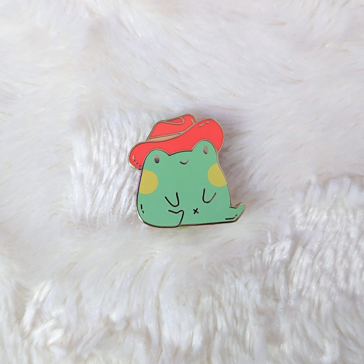 Yee-frog Enamel Pin