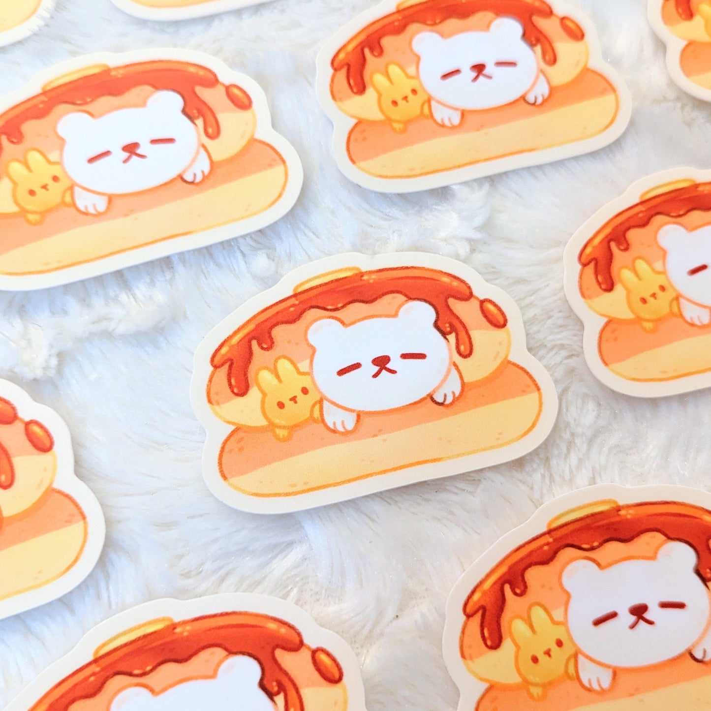 Sunny and Cloud Waterproof Stickers