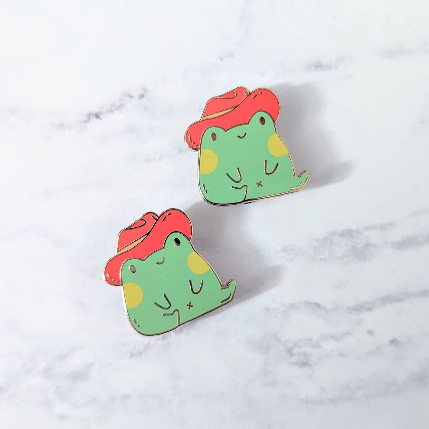 Yee-frog Enamel Pin