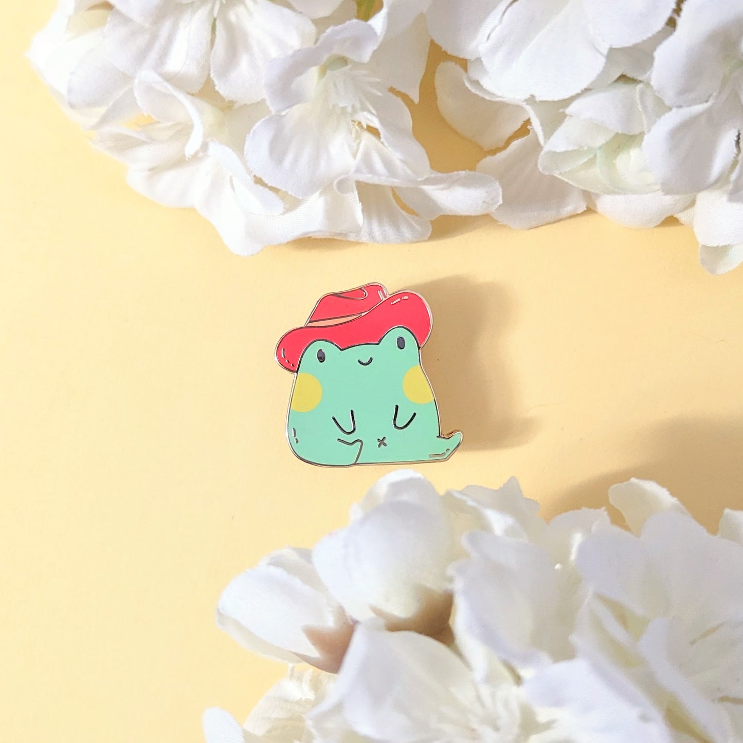 Yee-frog Enamel Pin