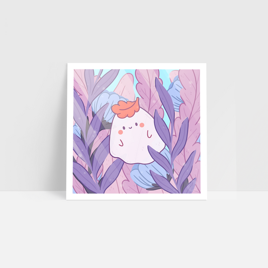 Albio the Forest Ghost Art Print