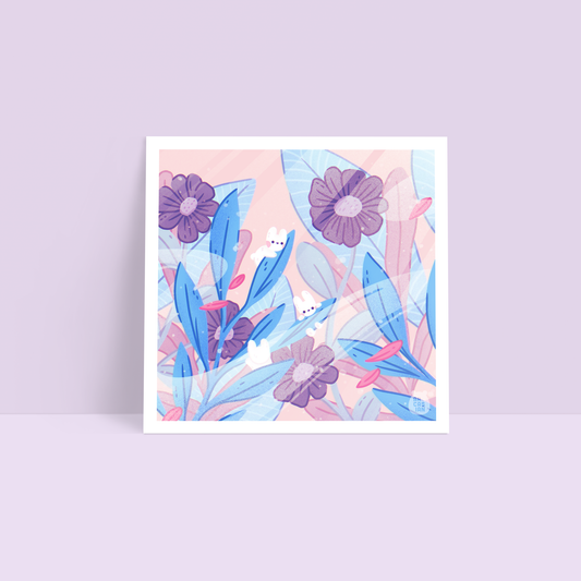 Floral Jungle Art Print