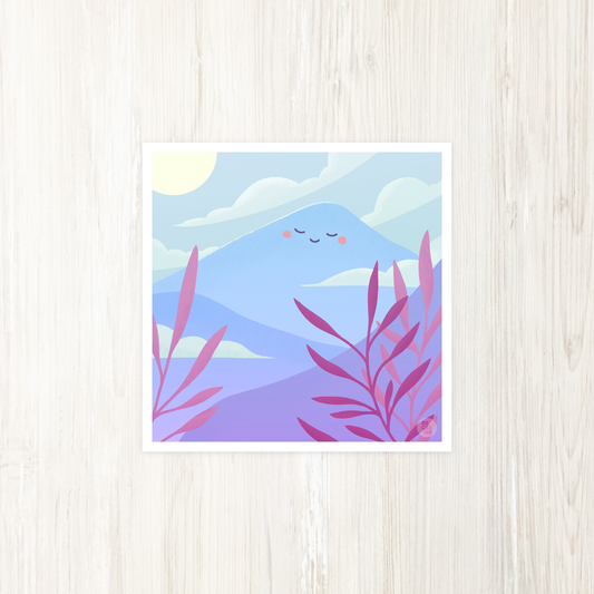 Mountain Secret Art Print