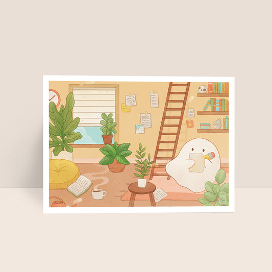 Ghost Writer 6x8 Art Print
