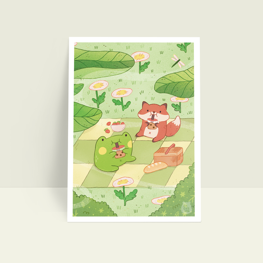 Perfect Picnic 6x8 Art Print