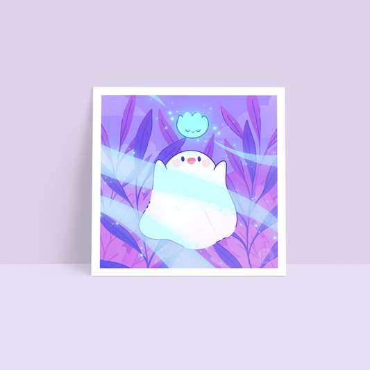 Summoning—Little Ghost Art Print