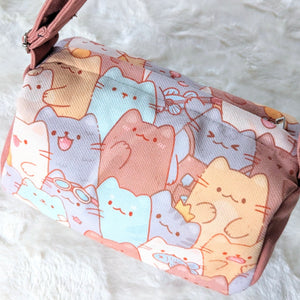 Cat Pile Crossbody Bag