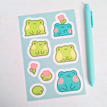 Load image into Gallery viewer, Unfrogettable Waterproof Sticker Sheet
