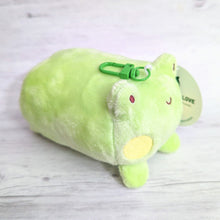 Load image into Gallery viewer, Henry the Sweet Frog Keychain Plush
