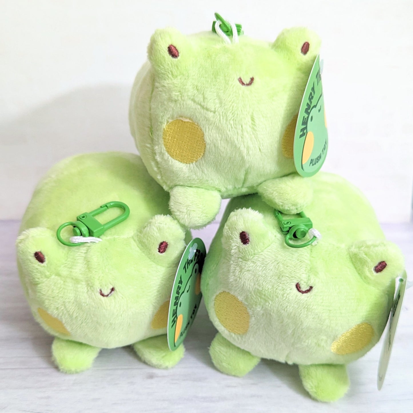 Henry the Sweet Frog Keychain Plush