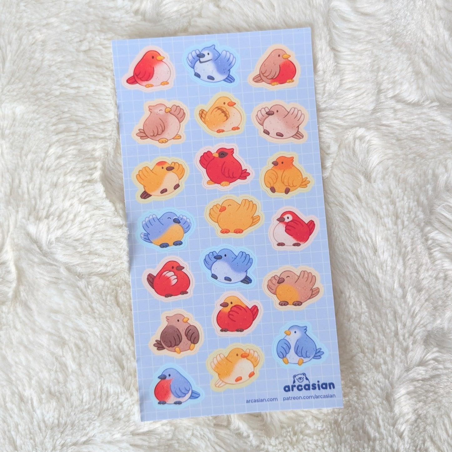 Borbs Waterproof Sticker Sheet