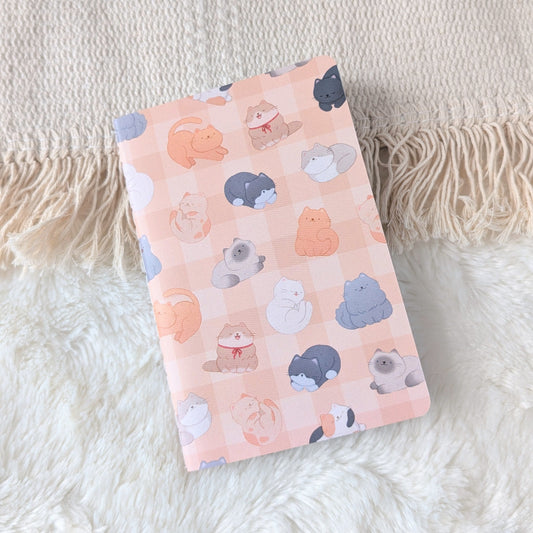 Many Cats Tread-Bound Pocket Notebook (Graph)