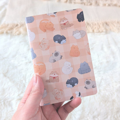 Many Cats Tread-Bound Pocket Notebook (Graph)