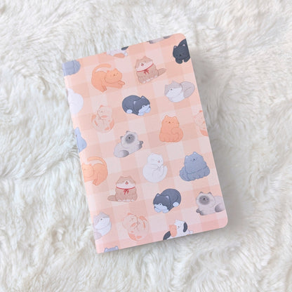 Many Cats Tread-Bound Pocket Notebook (Graph)