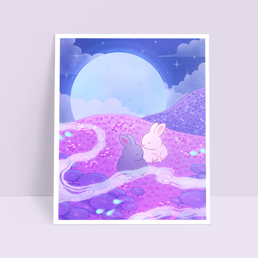 By the Moon 8x10 Art Print