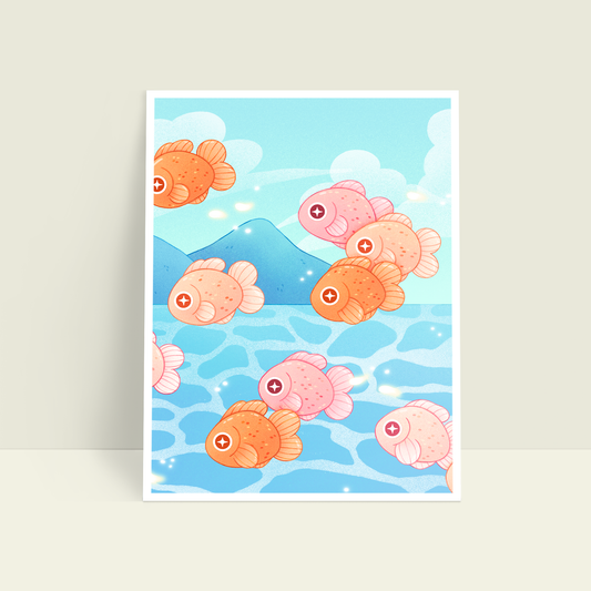 Ocean of Tomorrows 6x8 Art Print