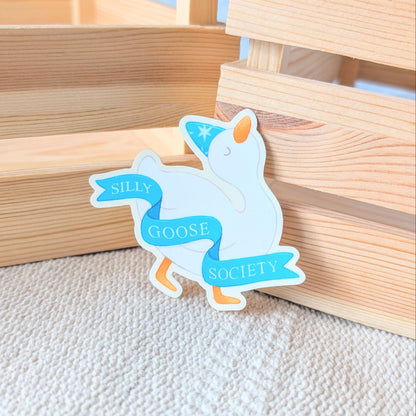 Silly Goose Society Waterproof Stickers