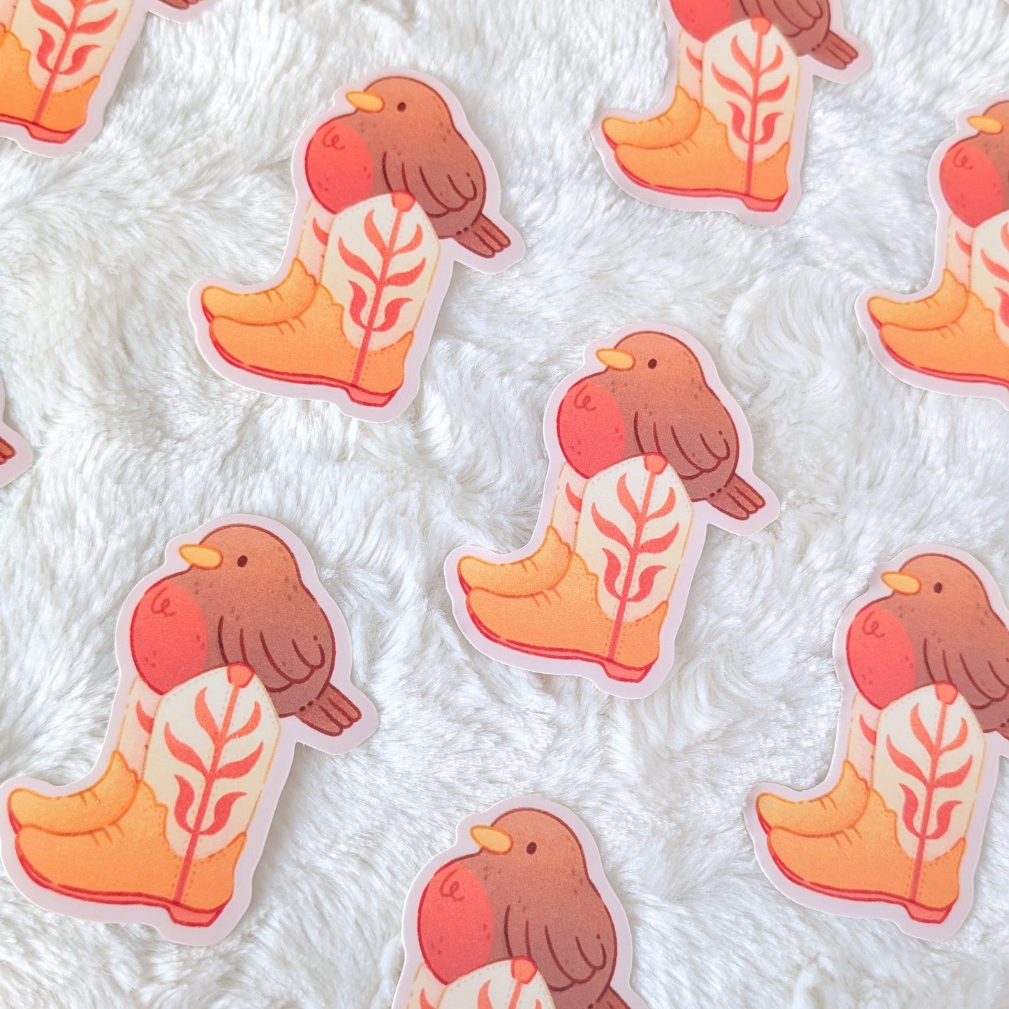 Big Boots Birb Waterproof Stickers