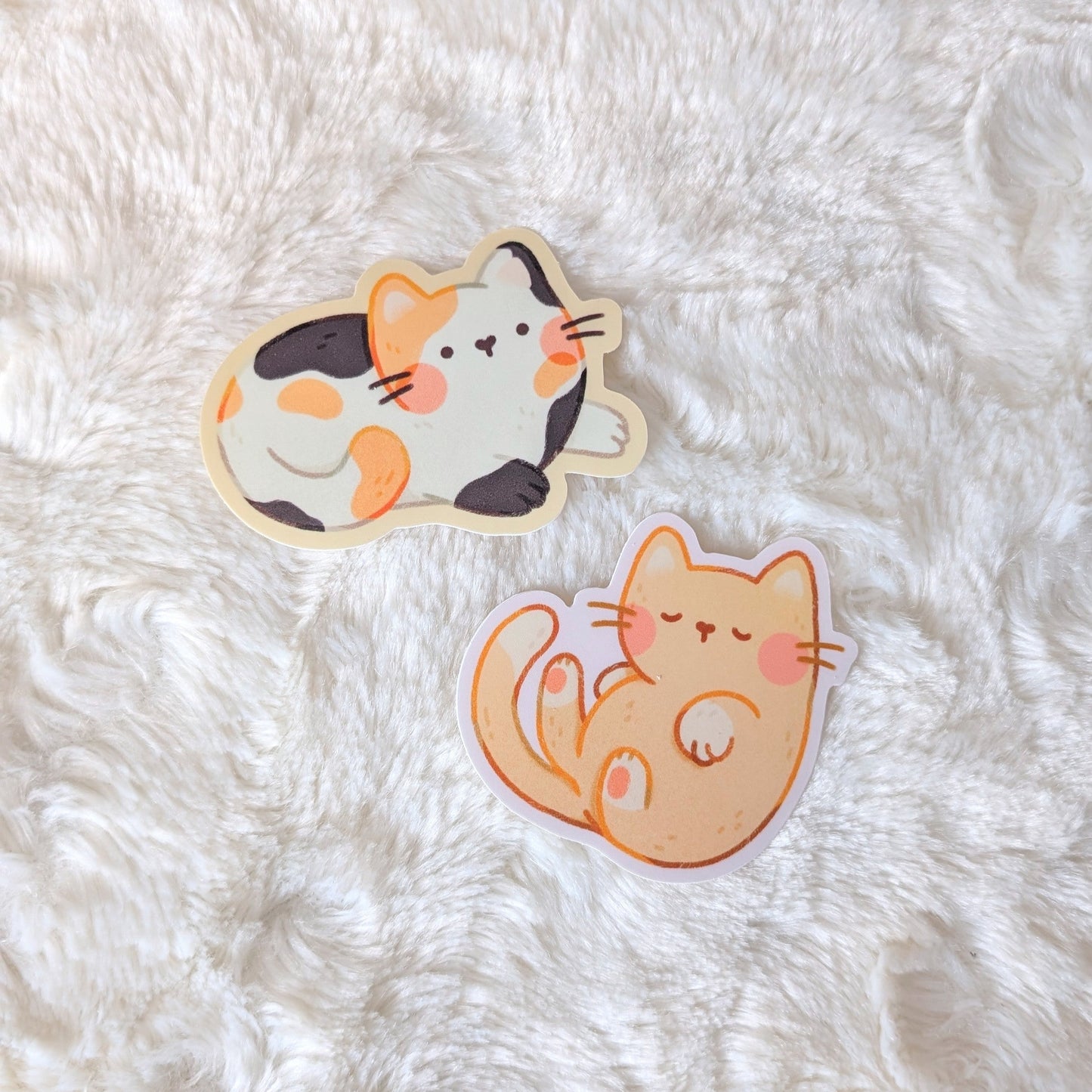 Backyard Cats Waterproof Stickers