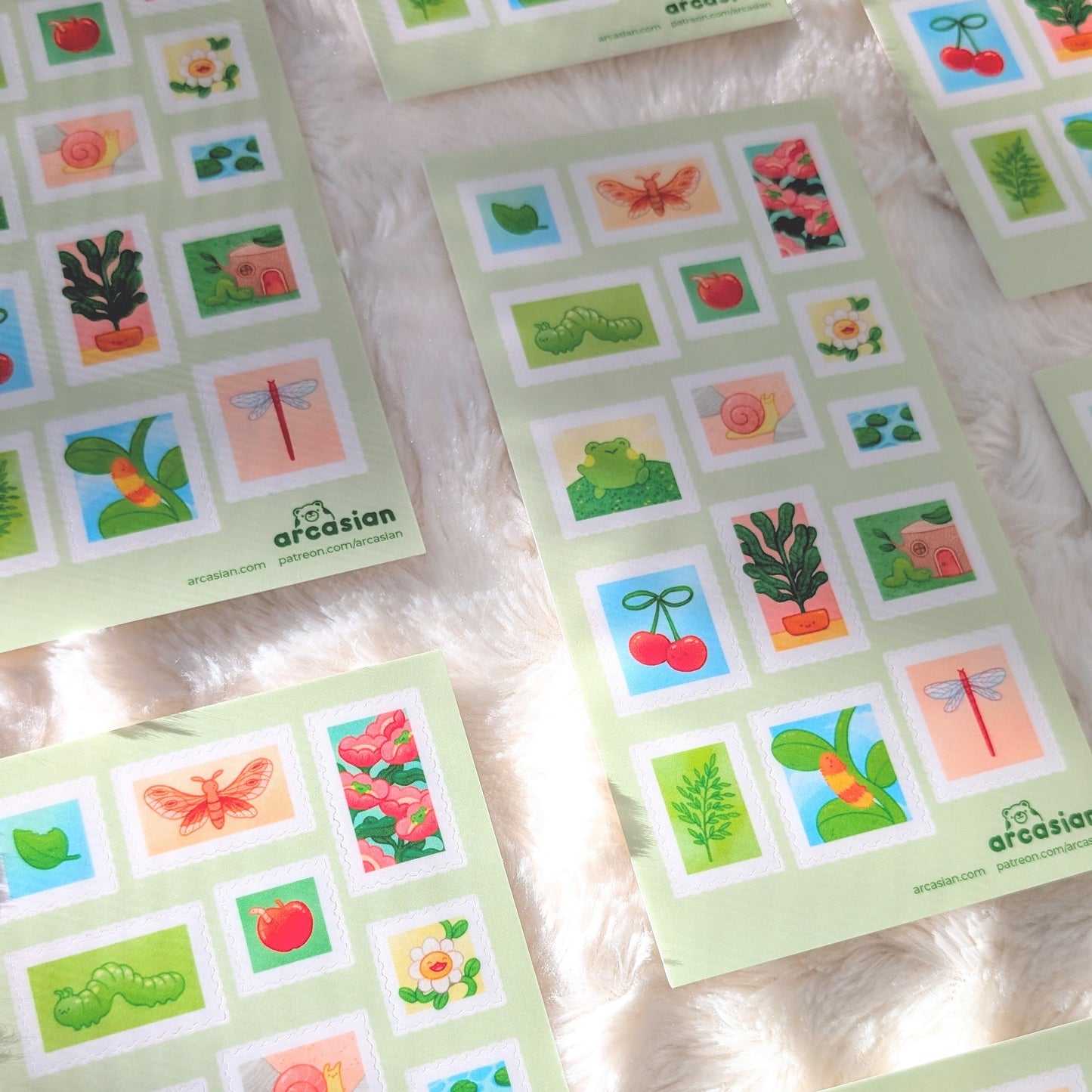 Buggy Friends Waterproof Sticker Sheet