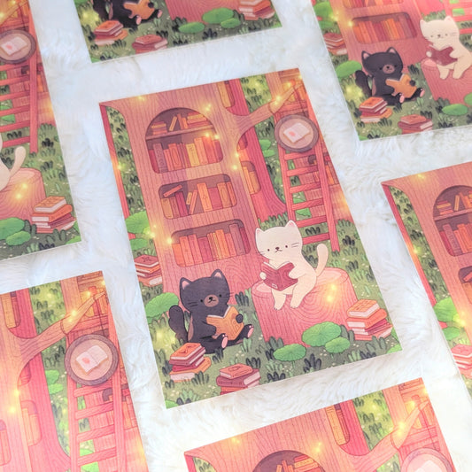 Secret Library Postcard