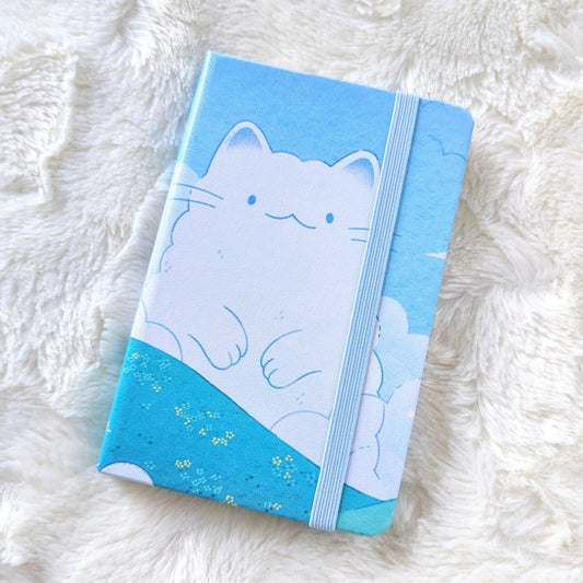 Cloudy Cats A6 Mini Notebook (Blank)