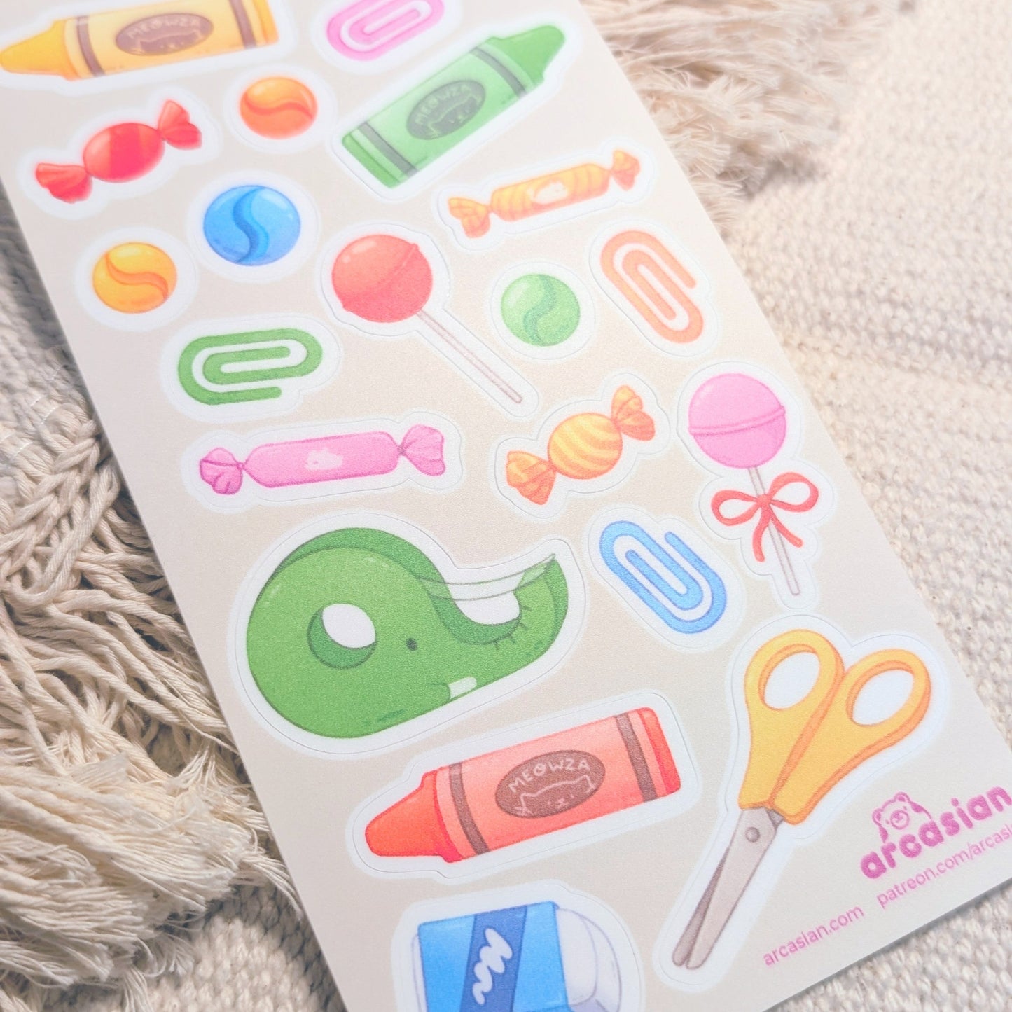 Little Things Waterproof Sticker Sheet
