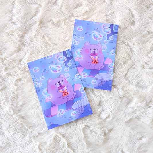 Bubbly Bear Postcard