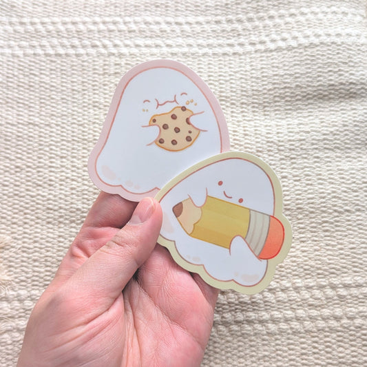 Ghost Buddies Waterproof Stickers