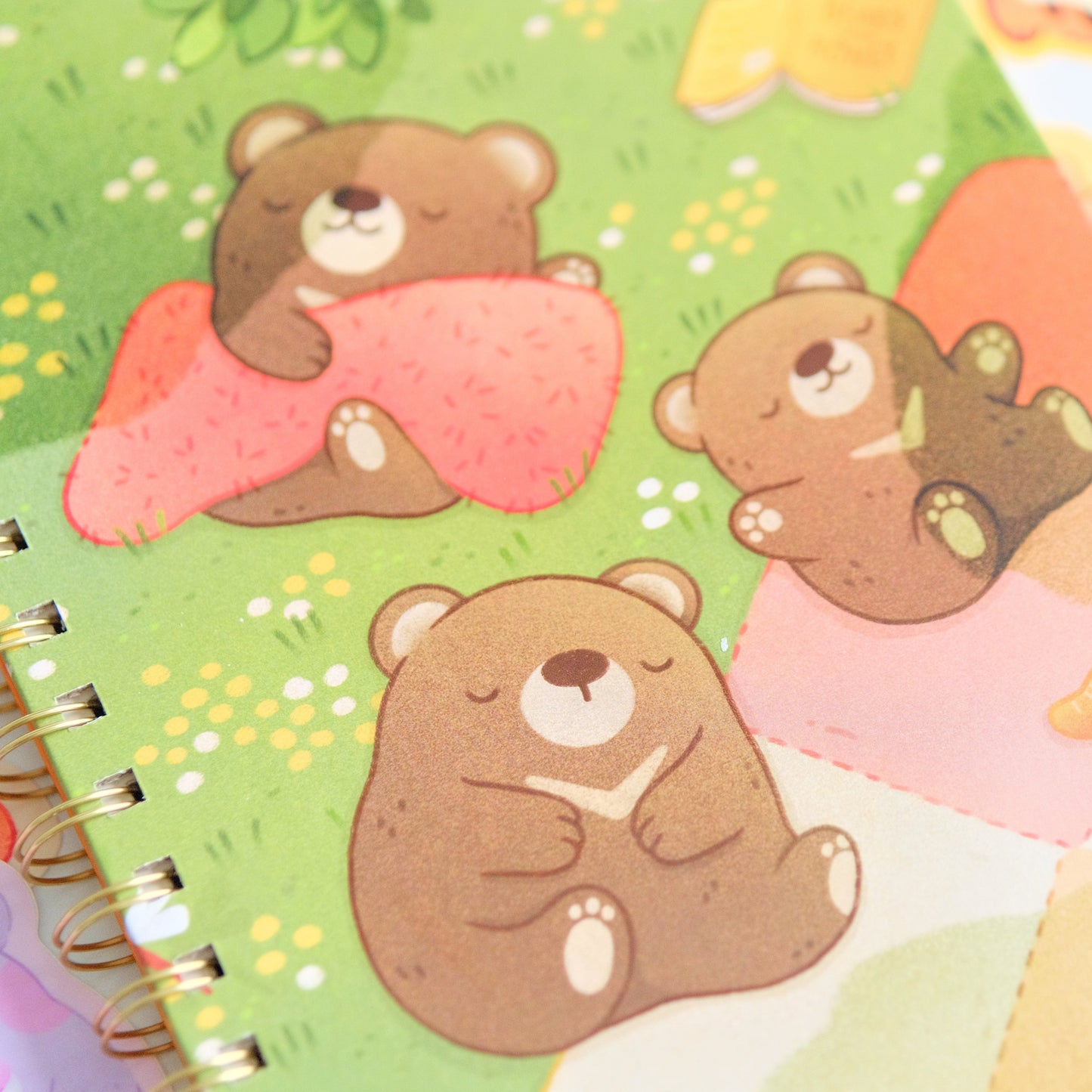 Bear Picnic Hardcover Sticker Book