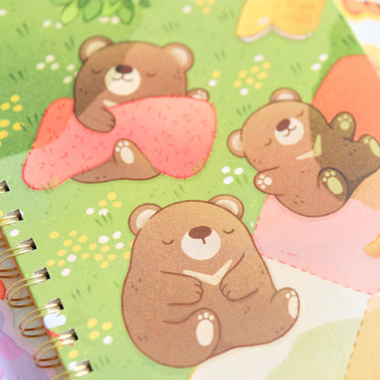 Bear Picnic Hardcover Sticker Book