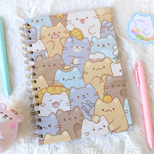Cat Pile Hardcover Sticker Book