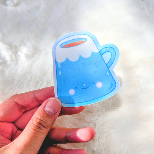 Mountain Mug Waterproof Stickers