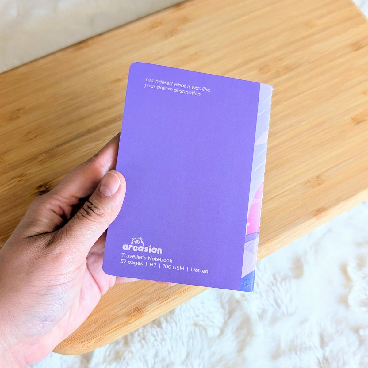 Dream Destination - B7 Traveller's Notebook (Dotted)