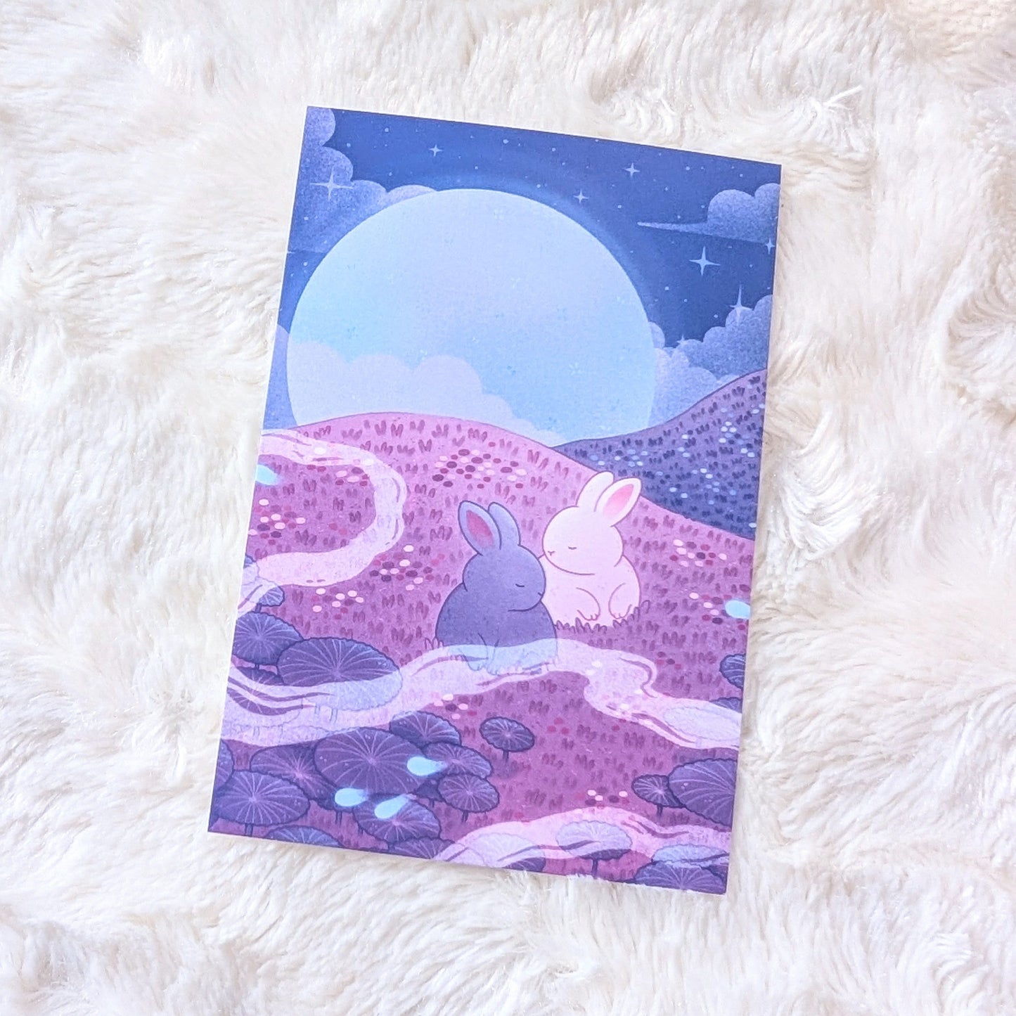 By the Moon Postcard