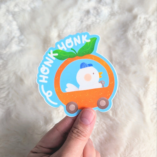 Honk Honk Waterproof Sticker