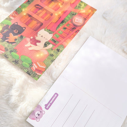 Secret Library Postcard