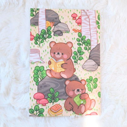 Book Bears Postcard