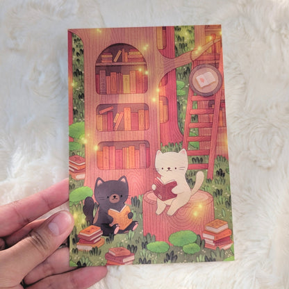 Secret Library Postcard