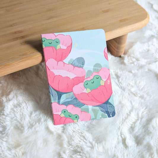 Blooming Frogs - B7 Traveller's Notebook (Dotted)