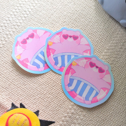 Ruka Floatie Waterproof Stickers