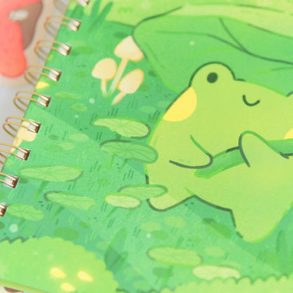 Frog of the Forest Hardcover Sticker Book