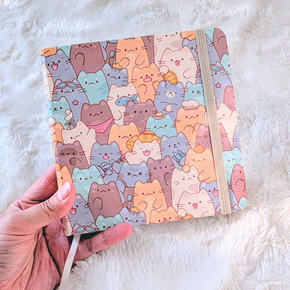 Cat Pile Square Sketchbook