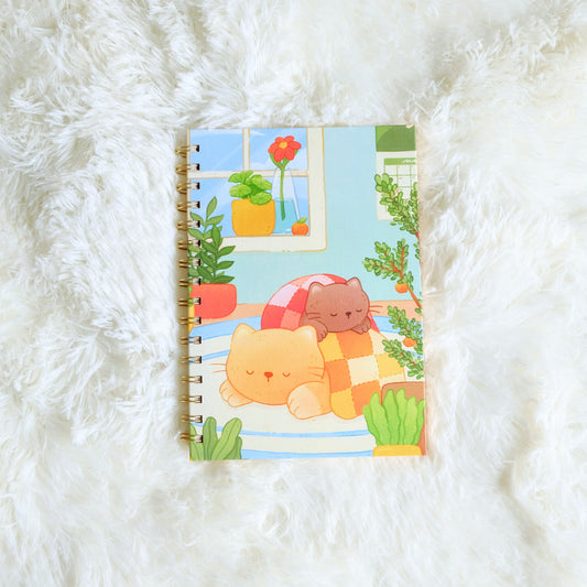 Cozy Cats Hardcover Sticker Book