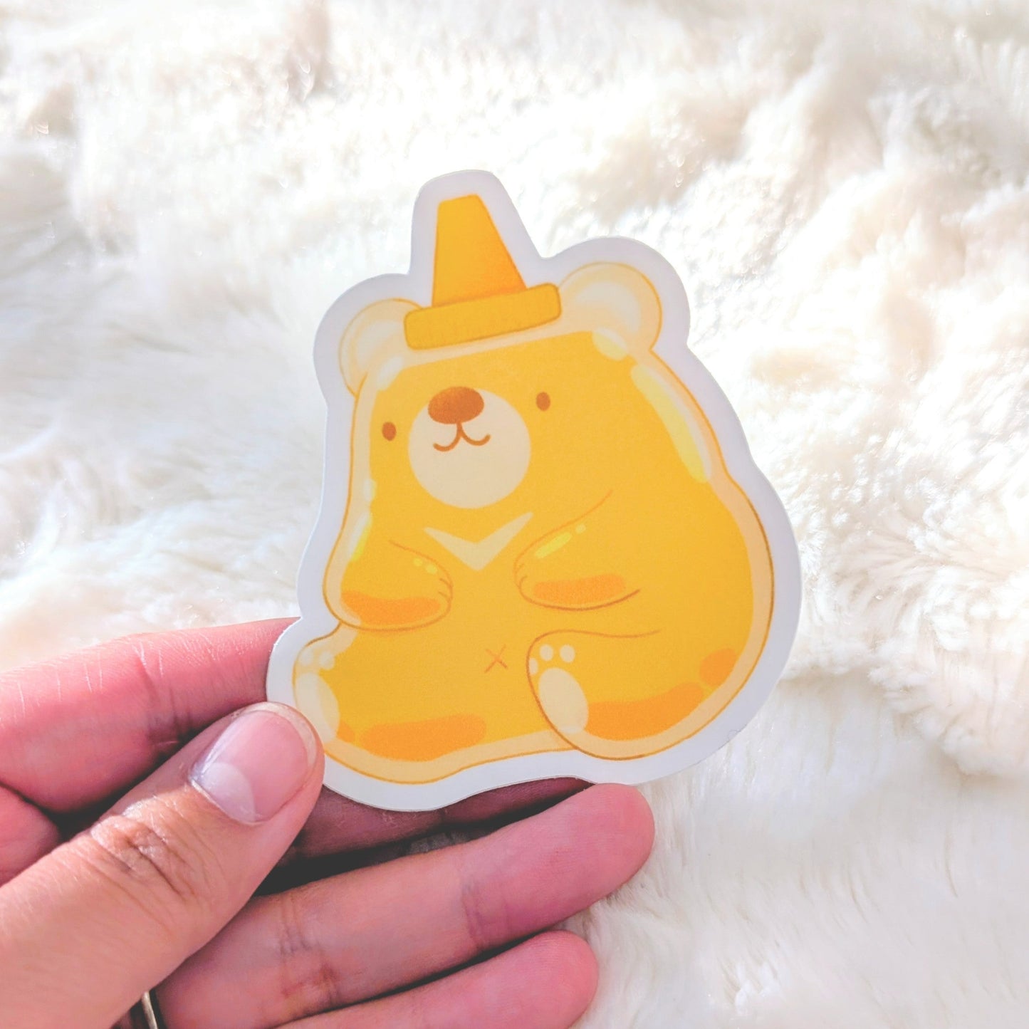 Honey Bear Waterproof Stickers